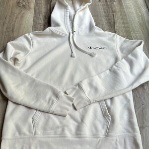 Champion Classic White Pullover Hoodie